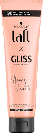 Glättungscreme taft x Gliss Sleeky Smooth Schwarzkopf taft