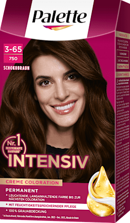Intensiv-Creme-Coloration 750 Schokobraun Palette Intensive Color Creme