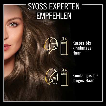Haarfarbe 6-54 Kühles Dunkelblond Syoss Oleo Intense