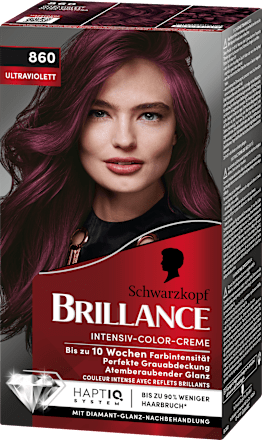 Haarfarbe 860 Ultraviolett Schwarzkopf Brillance