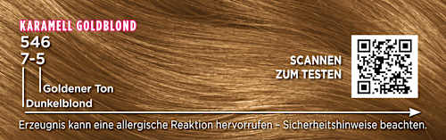 Haarfarbe 7-5/546 Karamell Goldblond Palette Intensive Color Creme