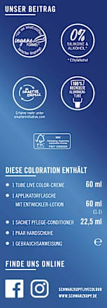 Haarfarbe Urban Metallics, U68 Ruby Glaze Schwarzkopf LIVE