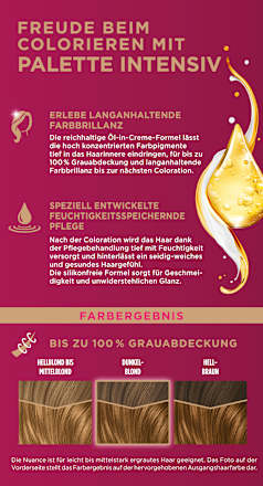 Haarfarbe 7-5/546 Karamell Goldblond Palette Intensive Color Creme