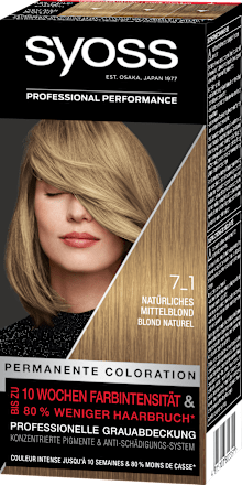 Haarfarbe 7_1 Natürliches Mittelblond syoss