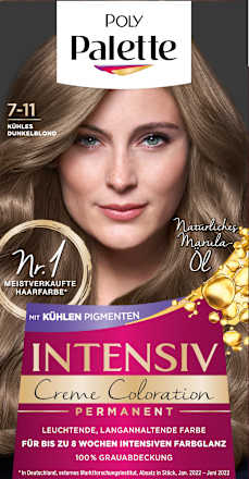 Haarfarbe 7-11 Kühles Dunkelblond Palette Intensive Color Creme