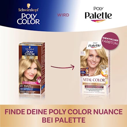 Haarfarbe Vital Color 9-0 Hellblond Palette Intensive Color Creme