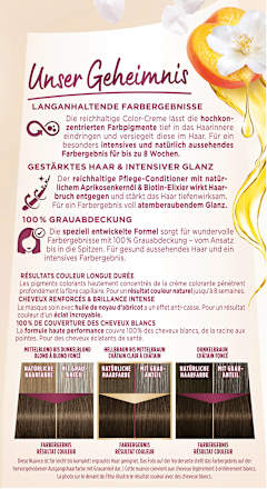 VITAL COLOR Creme Haarfarbe – Nr. 5-0 Mittelbraun Palette Intensive Color Creme