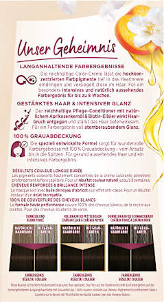 VITAL COLOR Creme Haarfarbe – Nr. 4-0 Dunkelbraun Palette Intensive Color Creme