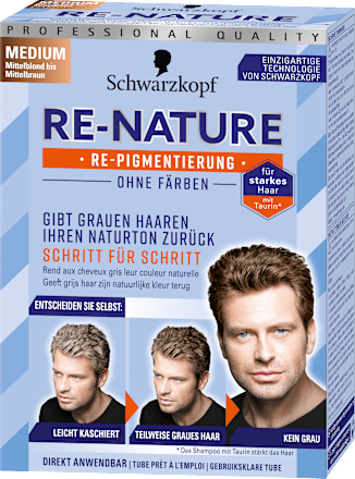 Re-Pigmetierungs-Creme Medium Männer  Schwarzkopf Re-Nature