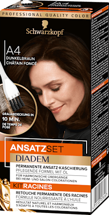 Ansatzset A4 Dunkelbraun  Schwarzkopf DIADEM