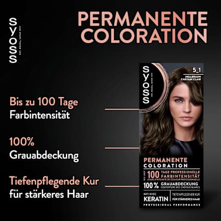 Haarfarbe 5_1 Hellbraun Syoss