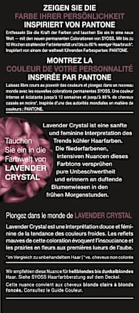 Haarfarbe Pantone 18-3530 Lavender Crystal Syoss