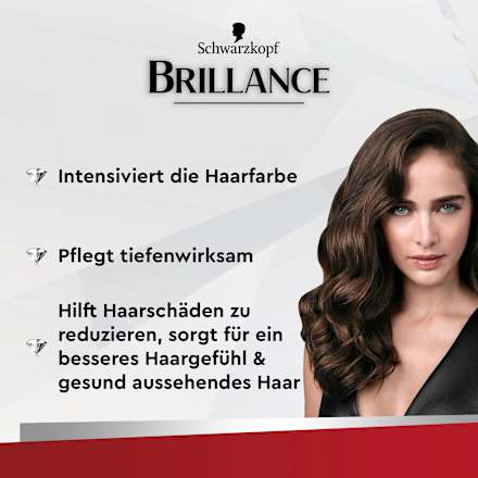 Farb-Glanzbehandlung Glossing Schoko Braun Schwarzkopf Brillance