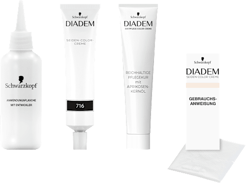Haarfarbe 716 Mittelbraun Schwarzkopf DIADEM