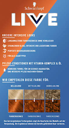 Haarfarbe 077 Caramel Copper Schwarzkopf LIVE