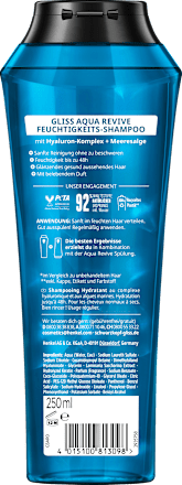 Shampoo Aqua Revive Schwarzkopf GLISS