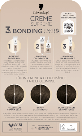 Dauerhafte Coloration Creme Supreme - Nr. 5-1 Kühles Braun Schwarzkopf CREME SUPREME