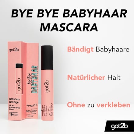 Fixierungsbürste Bye Bye Babyhaar got2b