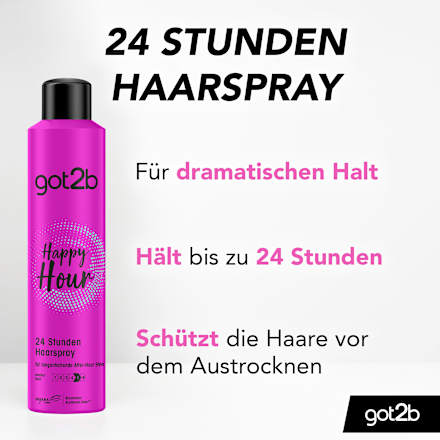 Haarspray Happy Hour got2b