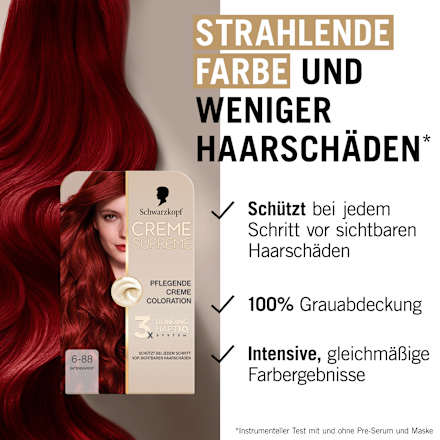Haarfarbe 6-88 Intensivrot Schwarzkopf CREME SUPREME