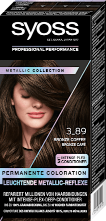 Permanente Coloration Metallic Collection Nr. 3_89 Bronze Coffee syoss