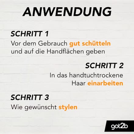Schaumfestiger Locken Mousse Lockmittel got2b