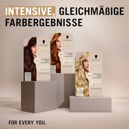 Haarfarbe 5-69 Violettbraun Schwarzkopf CREME SUPREME