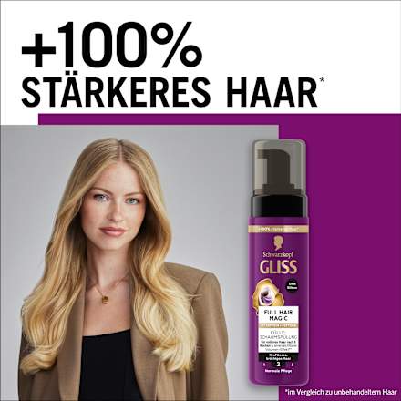 Conditioner Schaum Full Hair Magic Schwarzkopf GLISS
