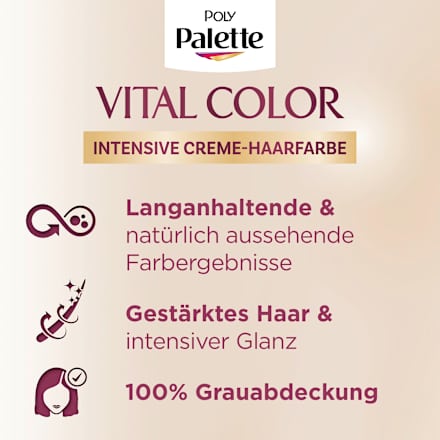 Haarfarbe Vital Color 9-0 Hellblond Palette Intensive Color Creme
