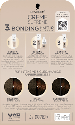 Dauerhafte Coloration Creme Supreme - Nr. 5-60 Schokobraun Schwarzkopf CREME SUPREME