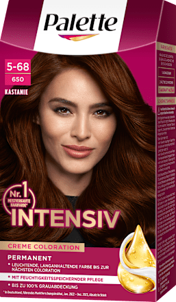 Intensiv-Creme-Coloration 650 Kastanie Palette