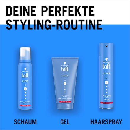 Schaumfestiger Ultra, gestärktes Haar Schwarzkopf taft