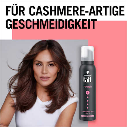 Schaumfestiger Power, Cashmere-artige Geschmeidigkeit Schwarzkopf taft