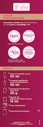 Intensiv Creme Coloration Permanenter Aufheller - Nr. L9-0 Platin Blond Palette Intensive Color Creme