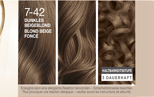 Dauerhafte Coloration Creme Supreme - Nr. 7-42 Dunkles Beigeblond Schwarzkopf CREME SUPREME