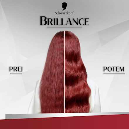 Barvna maska za lase Intenzivno rdeča Schwarzkopf Brillance