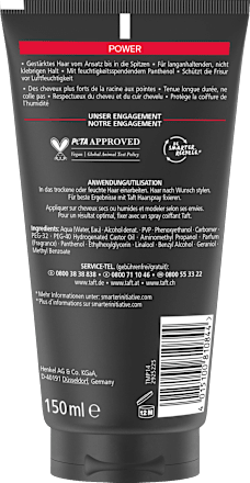 Haargel Power Halt 5 Schwarzkopf taft