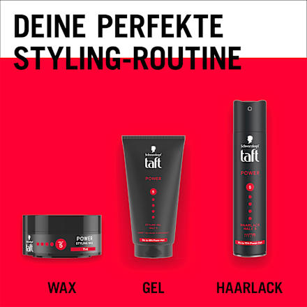 Haargel POWER Styling Wax Halt 5 Schwarzkopf taft