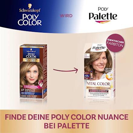 Haarfarbe Vital Color 7-1 Kühles Dunkelblond Schwarzkopf Palette