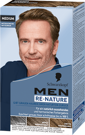 Haarfarbe Männer Medium Schwarzkopf Re-Nature
