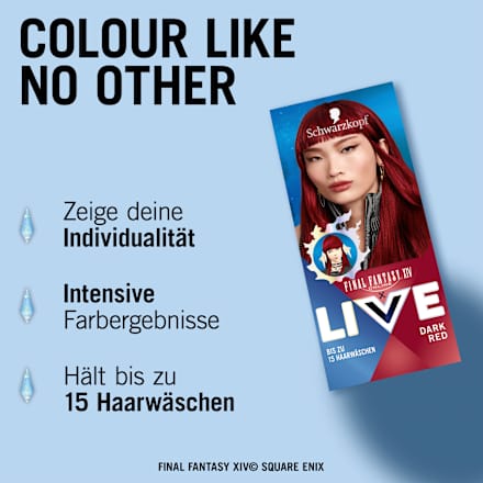 Intensivtönung 026 Dark Red Schwarzkopf LIVE