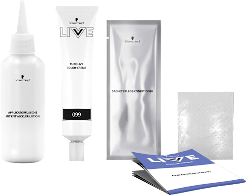 Haarfarbe 099 Deep Black Schwarzkopf LIVE