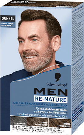 Haarfarbe Männer Dunkel Schwarzkopf Re-Nature