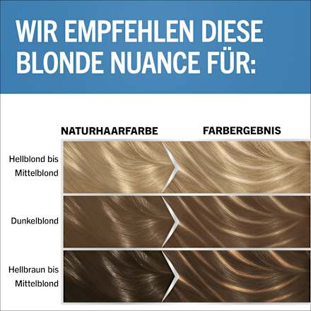 Strähnchen Set M1 Schwarzkopf Blonde