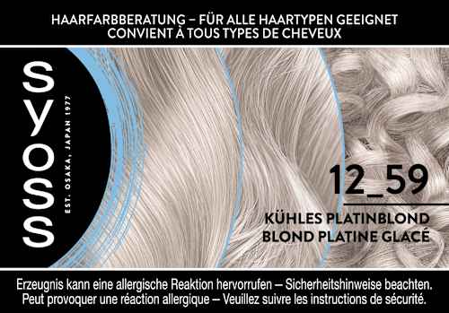 Haare Aufheller 12_59 Kühles Platinblond Syoss