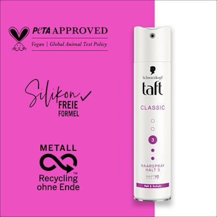Haarspray CLASSIC Halt 3 Schwarzkopf taft