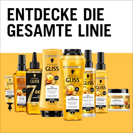 Haarkur SOS Oil Nutritive Schwarzkopf GLISS