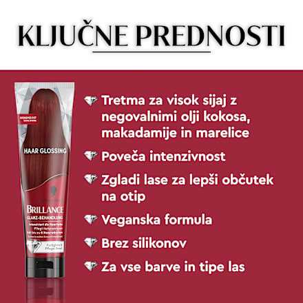 Barvna maska za lase Intenzivno rdeča Schwarzkopf Brillance