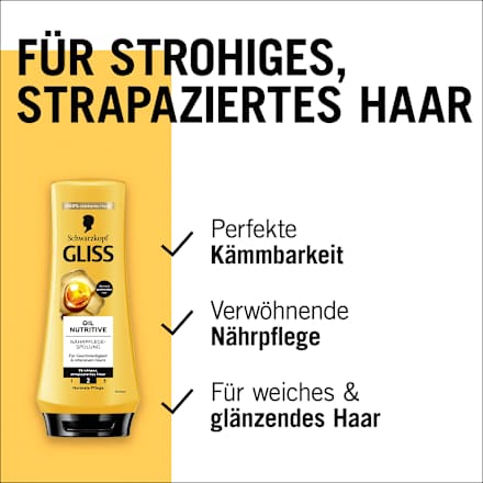 Conditioner Oil Nutritive Schwarzkopf GLISS