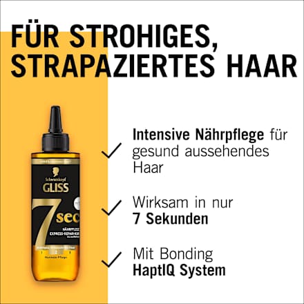 Haarkur 7sec Express-Repair, Oil Nutritive netamin